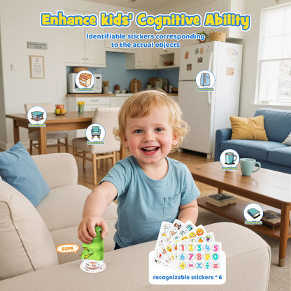 Talking Flash Cards for Toddlers – Montessori Learning Toy with 148 Flashcards, 592 Words & Interactive Sounds | Screen-Free Educational Gift for Ages 2–6