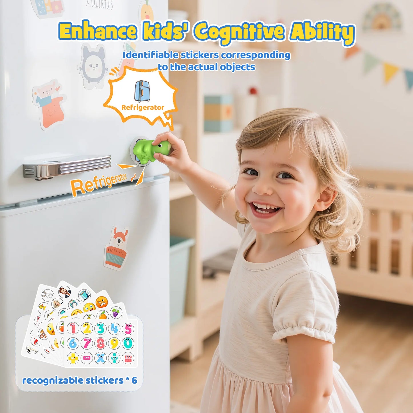 Talking Flash Cards for Toddlers – Montessori Learning Toy with 148 Flashcards, 592 Words & Interactive Sounds | Screen-Free Educational Gift for Ages 2–6