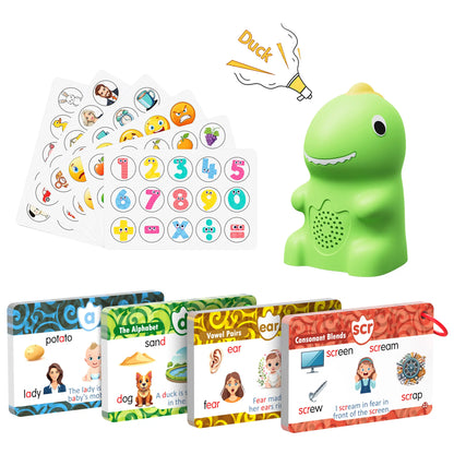 Talking Flash Cards for Toddlers – Montessori Learning Toy with 148 Flashcards, 592 Words & Interactive Sounds | Screen-Free Educational Gift for Ages 2–6