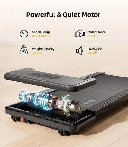 Bifanuo Walking Pad - under Desk Treadmill, Portable Walking Pad with Remote Con