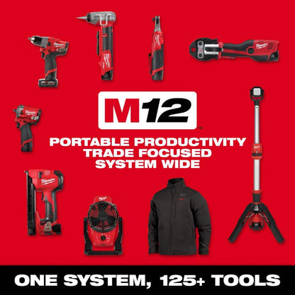 M12 12-Volt 2 Gal. Lithium-Ion Cordless Handheld Sprayer Kit with 2.0 Ah Battery and Charger, Extra 2 Gal. Tank