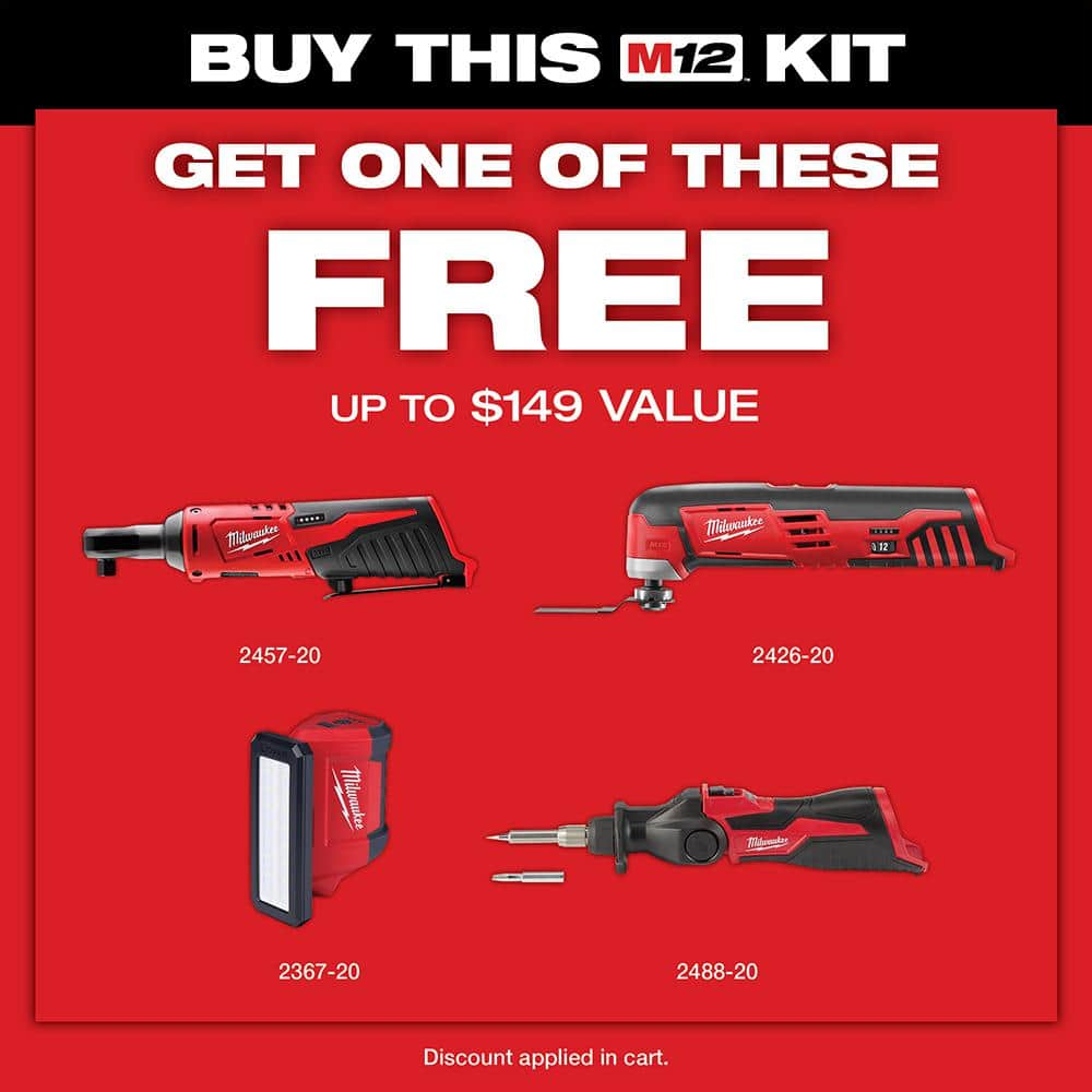 M12 FUEL 12V Lithium-Ion Brushless Battery 6 in. HATCHET Pruning Saw Kit with 4.0 Ah Battery and Charger