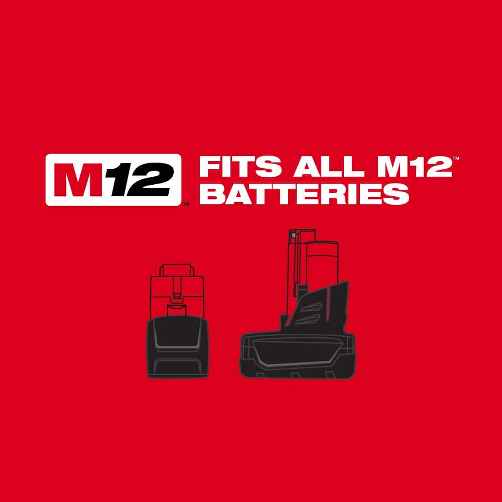 M12 FUEL 12V Lithium-Ion Brushless Cordless 3/8 in. Ratchet Kit with (2) 2.0Ah Batteries, Charger & Tool Bag