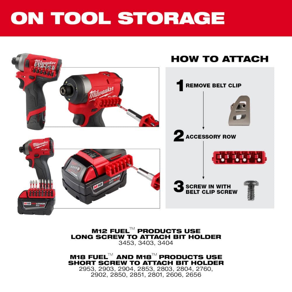 SHOCKWAVE Impact Duty Alloy Steel Screw Driver Drill Bit Set (40-Piece)