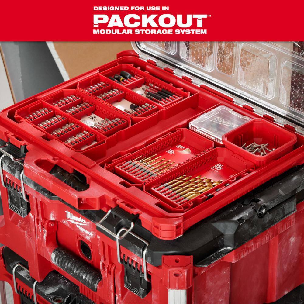 SHOCKWAVE Impact-Duty Alloy Steel Screw Driver Bit Set (100-Piece)