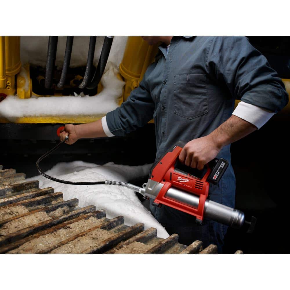 M12 12V Lithium-Ion Cordless Grease Gun (Tool-Only)