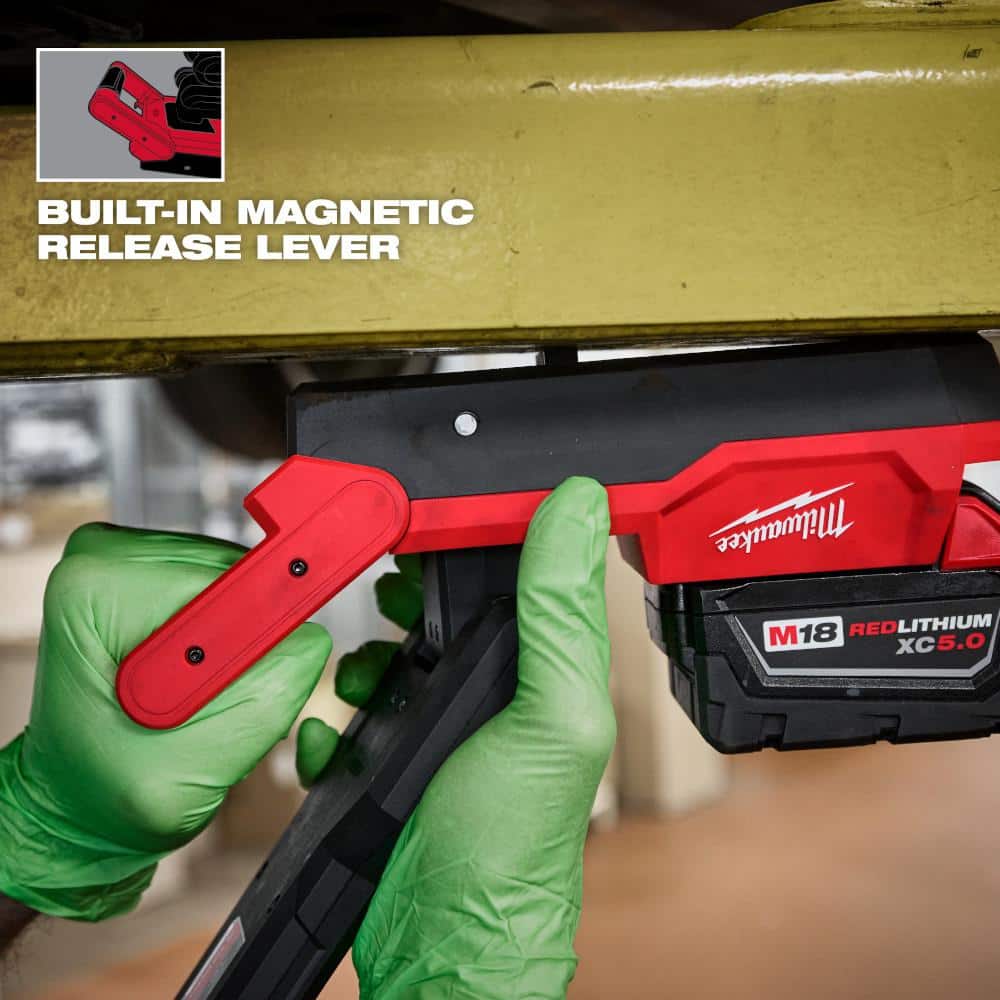 M18 18-Volt Lithium-Ion Cordless 2500 Lumens LED Magnetic Extendable Boom Light (Tool Only)