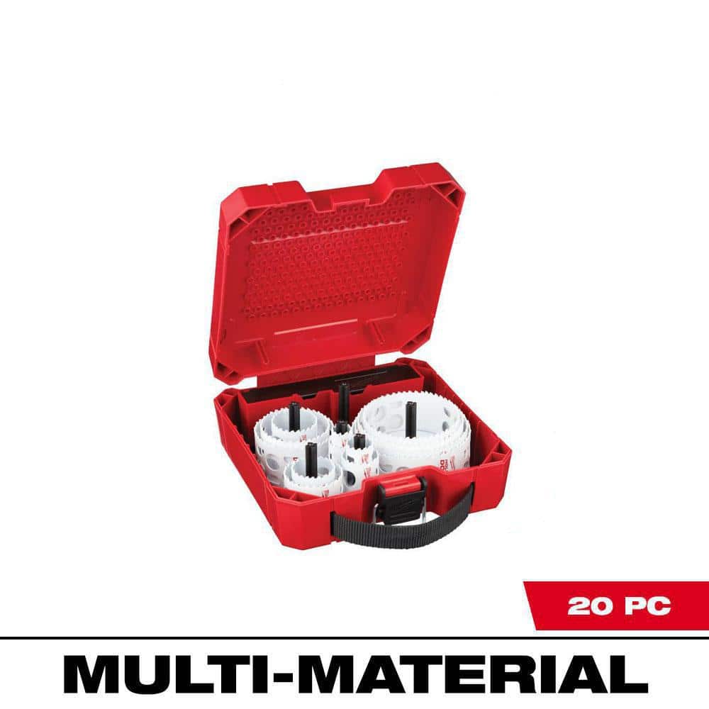 Hole Dozer General Purpose Bi-Metal Hole Saw Set (20-Piece)