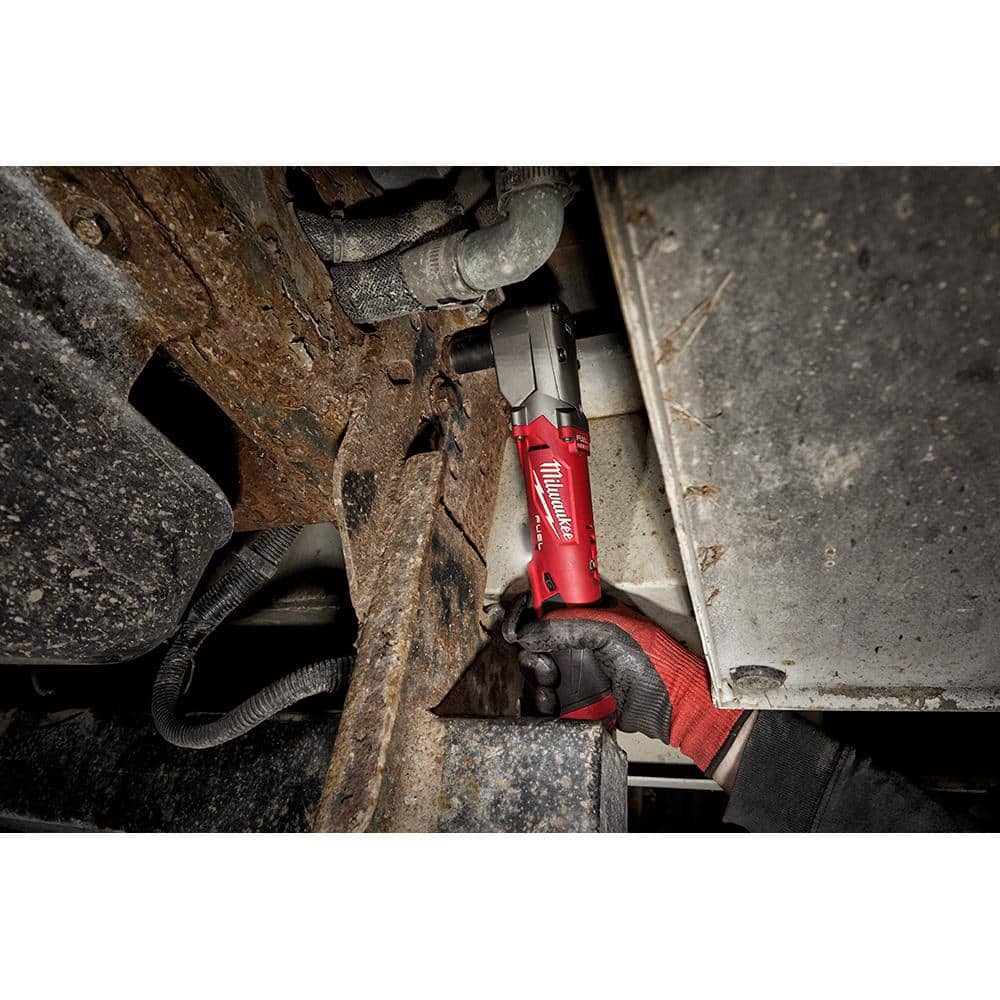 M12 FUEL 12V Lithium-Ion Brushless Cordless 3/8 in. Right Angle Impact Wrench (Tool-Only)