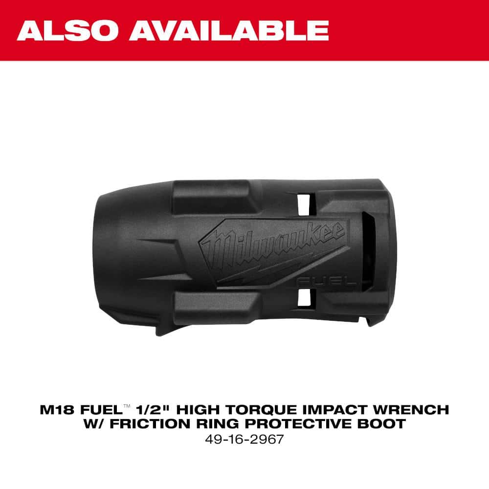 M18 FUEL 18V Lithium-Ion Brushless Cordless 1/2 in. Impact Wrench with Mid Torque Impact Wrench (2-Tool)