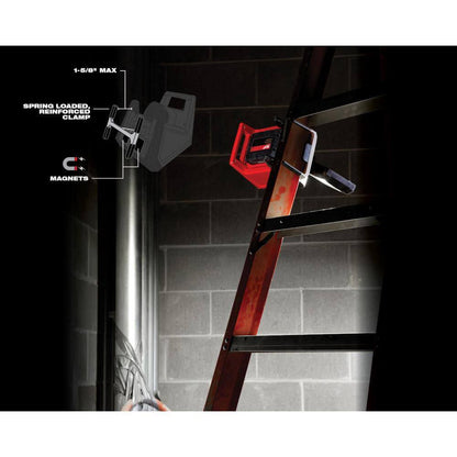 M18 18-Volt 1500 Lumens Lithium-Ion Cordless Rover LED Mounting Flood Light (Tool-Only)