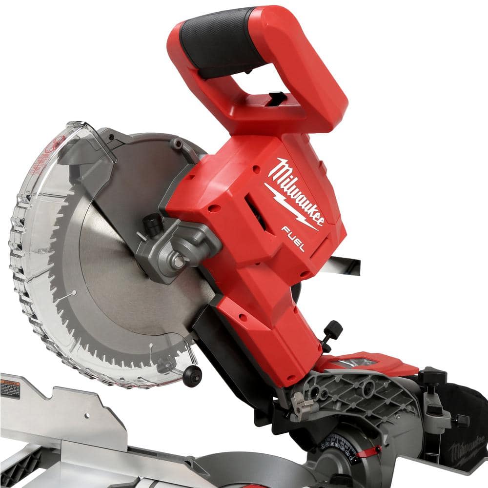 M18 FUEL 18V Lithium-Ion Brushless 10 in. Cordless Dual Bevel Sliding Compound Miter Saw with 8-1/4 in. Table Saw