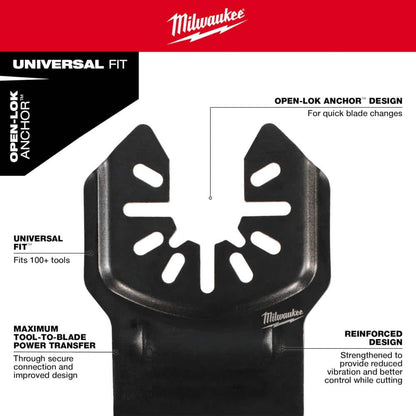 1-3/8 in. Carbide Universal Fit Extreme Metal Cutting Multi-Tool Oscillating Blade (2-Pack)