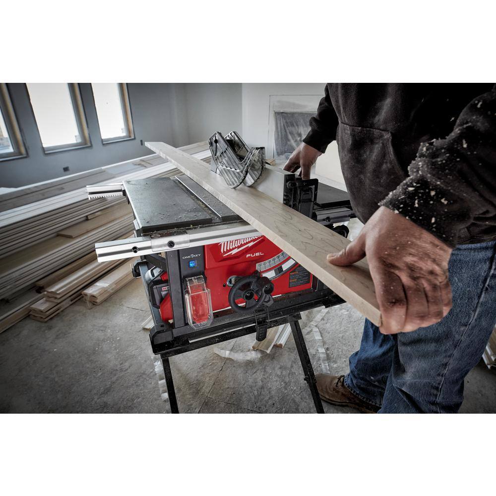 M18 FUEL ONE-KEY 18-Volt Lithium-Ion Brushless Cordless 8-1/4 in. Table Saw Kit with (1) 12.0Ah Battery and Stand