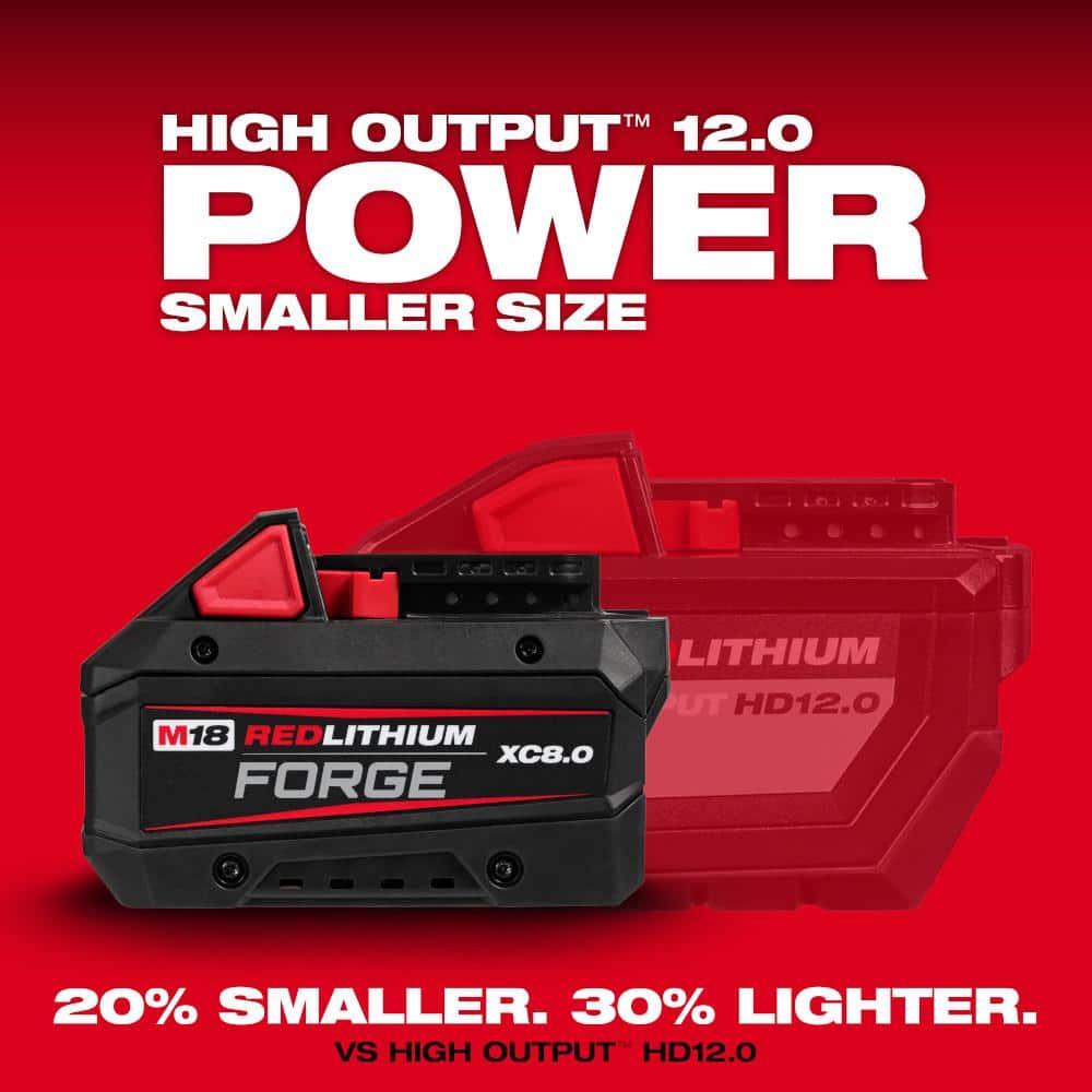 M18 18V Lithium-Ion REDLITHIUM FORGE XC 8.0 Ah Battery Pack