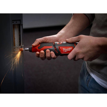 M12 12V Lithium-Ion Cordless 4-Tool Combo Kit with (2) Compact 1.5Ah Batteries and Charger