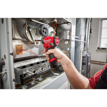 M12 FUEL 12-Volt Lithium-Ion Brushless Cordless Hammer Drill and Impact Driver Combo Kit (2-Tool) with Impact Wrench
