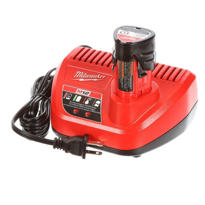 M12 12-Volt Lithium-Ion Force Logic Cordless Press Tool Kit with M12 Copper Tubing Cutter (3 Jaws Included)