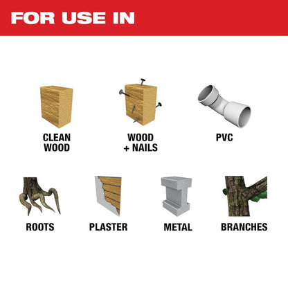 M12 12V Lithium-Ion HACKZALL Cordless Reciprocating Saw (Tool-Only)