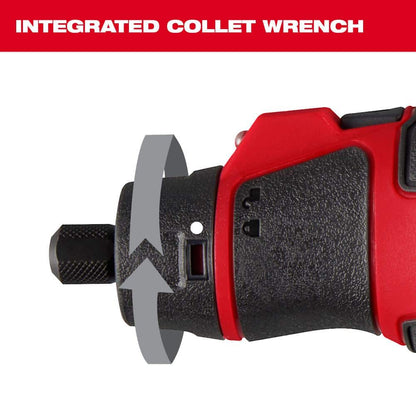 M12 12V Lithium-Ion Cordless Brushless Rotary Tool with (1) 2.0 Ah Battery Pack and Charger