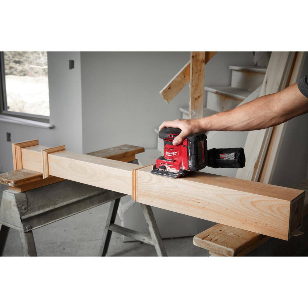 M18 18V Lithium-Ion Cordless 1/4 in. Sheet Sander (Tool-Only)