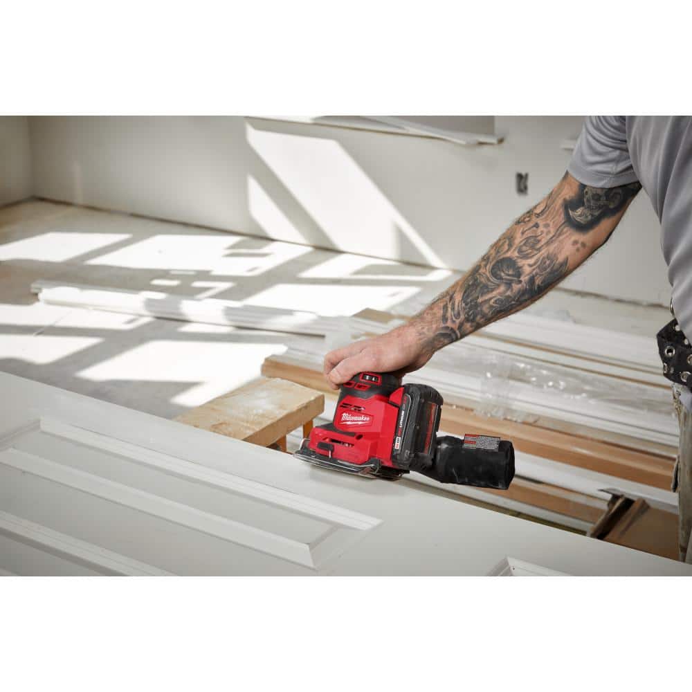 M18 18V Lithium-Ion Cordless 1/4 in. Sheet Sander (Tool-Only)
