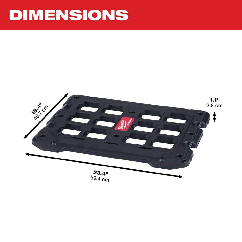 PACKOUT Wall and Floor Mounting Plate