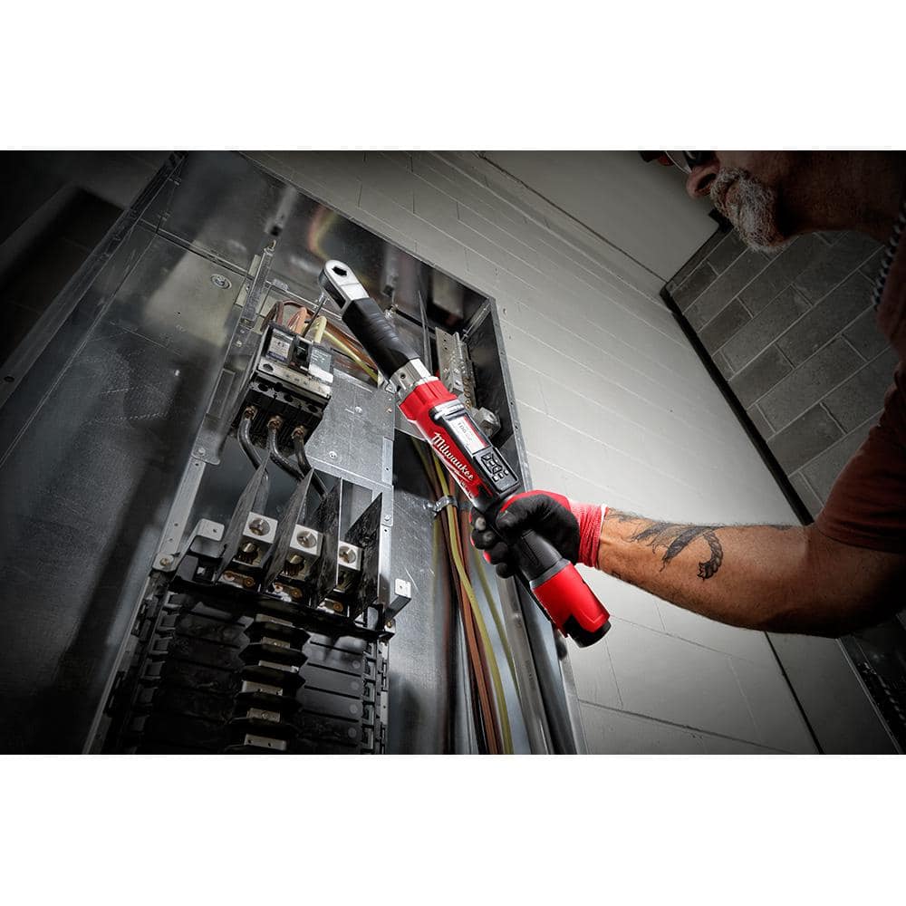 M12 FUEL ONE-KEY 12-Volt Lithium-Ion Brushless Cordless 3/8 in. Digital Torque Wrench (Tool-Only)
