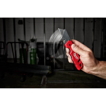 FASTBACK Folding Utility Knife with Blade Storage and General Purpose Blade