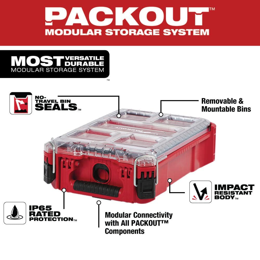 PACKOUT 5-Compartments Small Parts Organizer